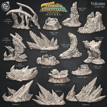 Volcano Terrain - Core Set